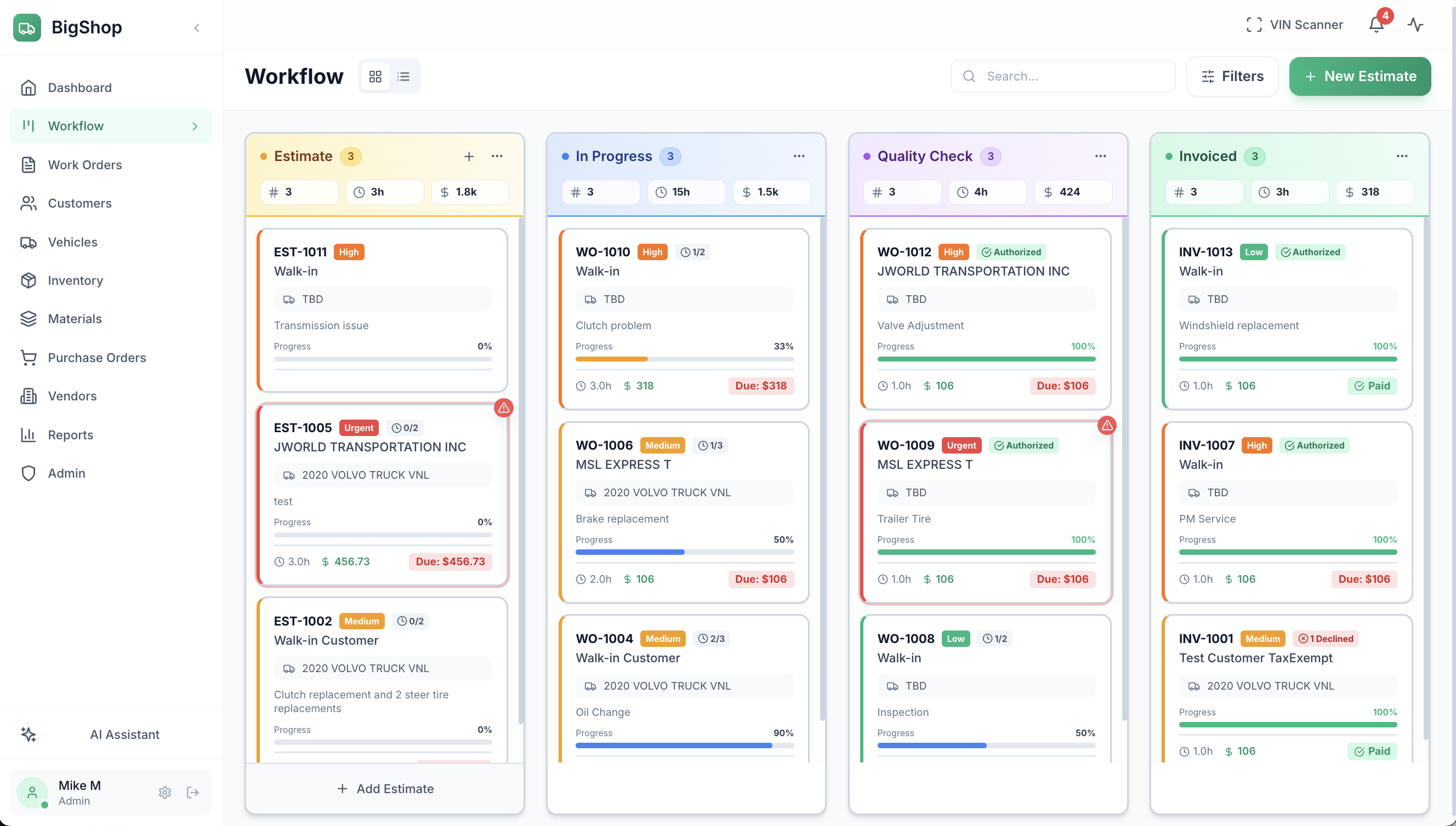 BigShop AI Light Mode